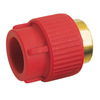 Schroefbus Red pipe B1 in PP-R - 6-kant mof